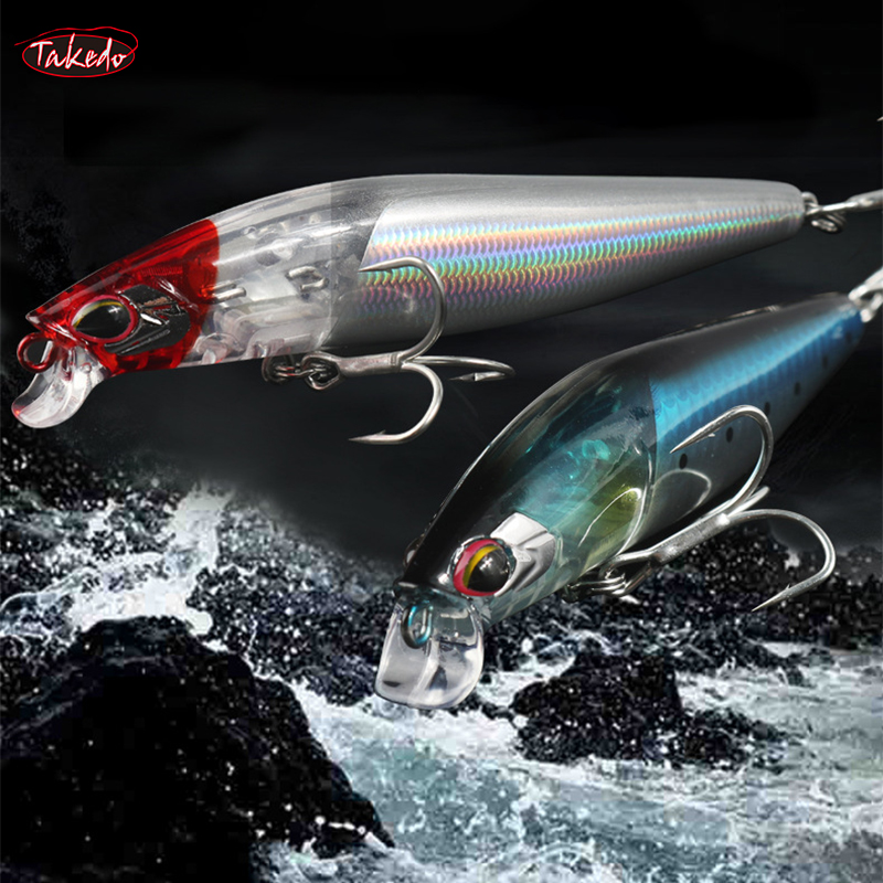 TAKEDO 14G  20G Sea Fishing Lu - Fishing Lure Jerkbait 评论和价格