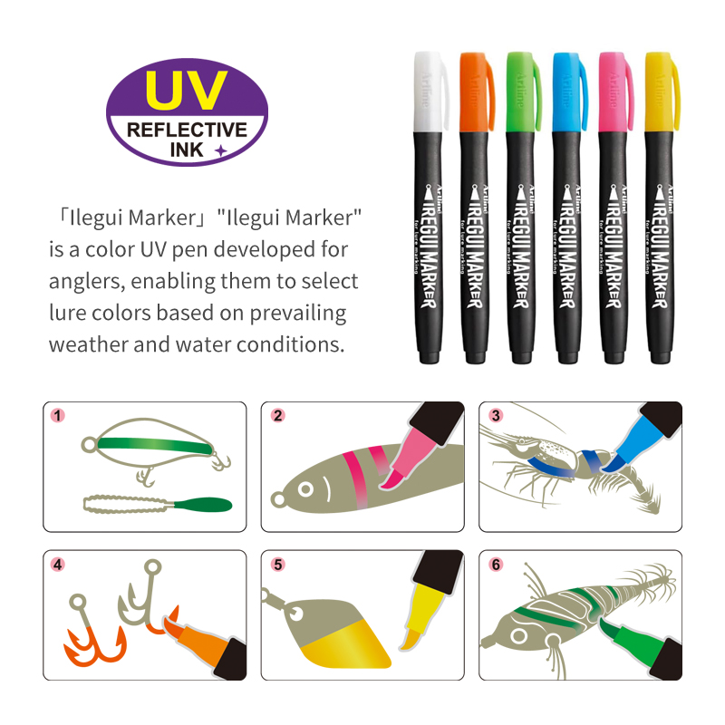 New Fishing Tool UV Fluorescen - Fishing Lure Kit 评论和价格