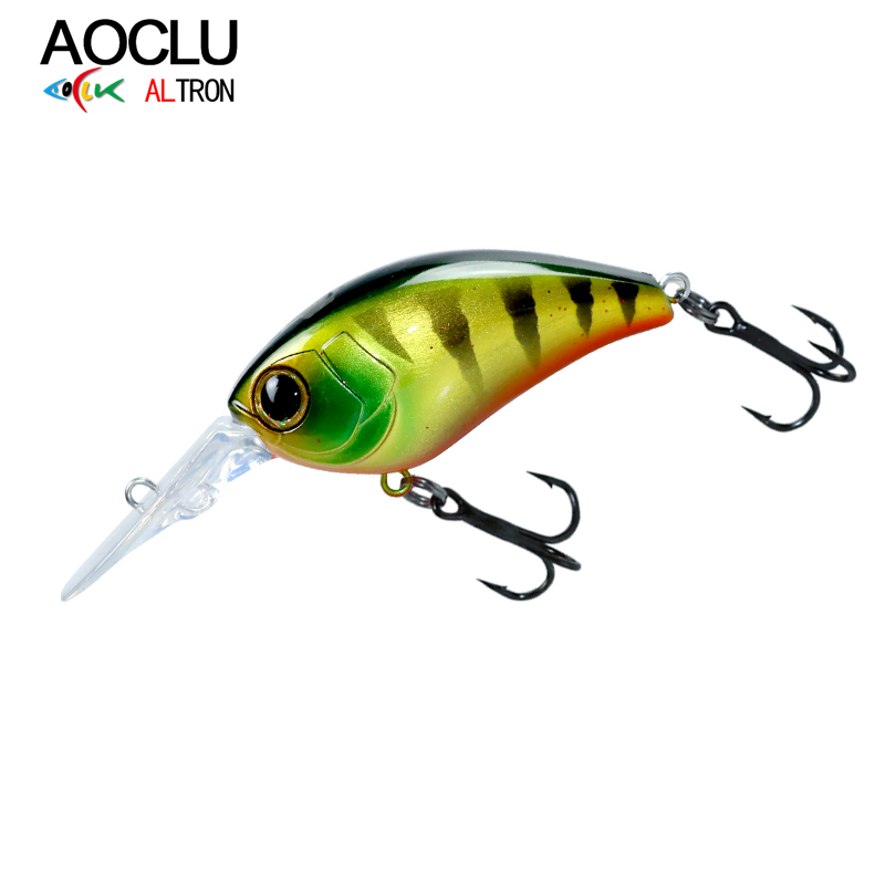 AOCLU Floating Minnow 50mm 10g - Fishing Lure Topwater 评论和价格