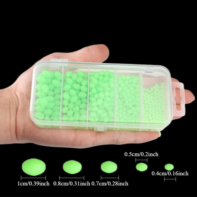 Ackibbik 375pcs/box Luminous F - Fishing Lure Box 评论和价格