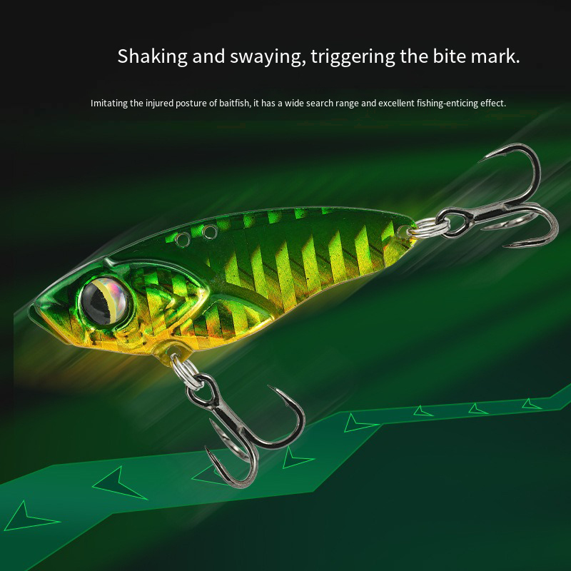 Metal VIB Fishing Lure Hard Vi - Fishing Lure Blade Bait 评论和价格