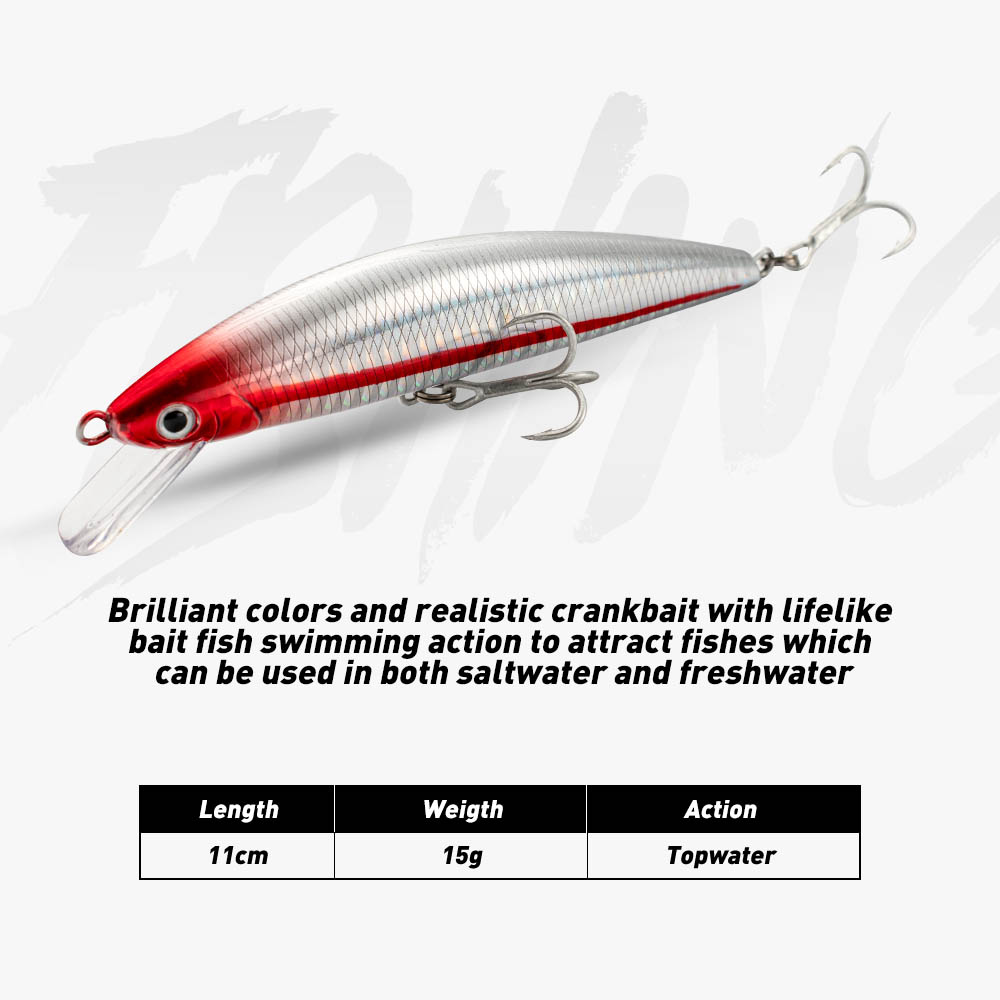 Fishing Lure Sinking Minnow 13 - Fishing Lure Jerkbait 评论和价格