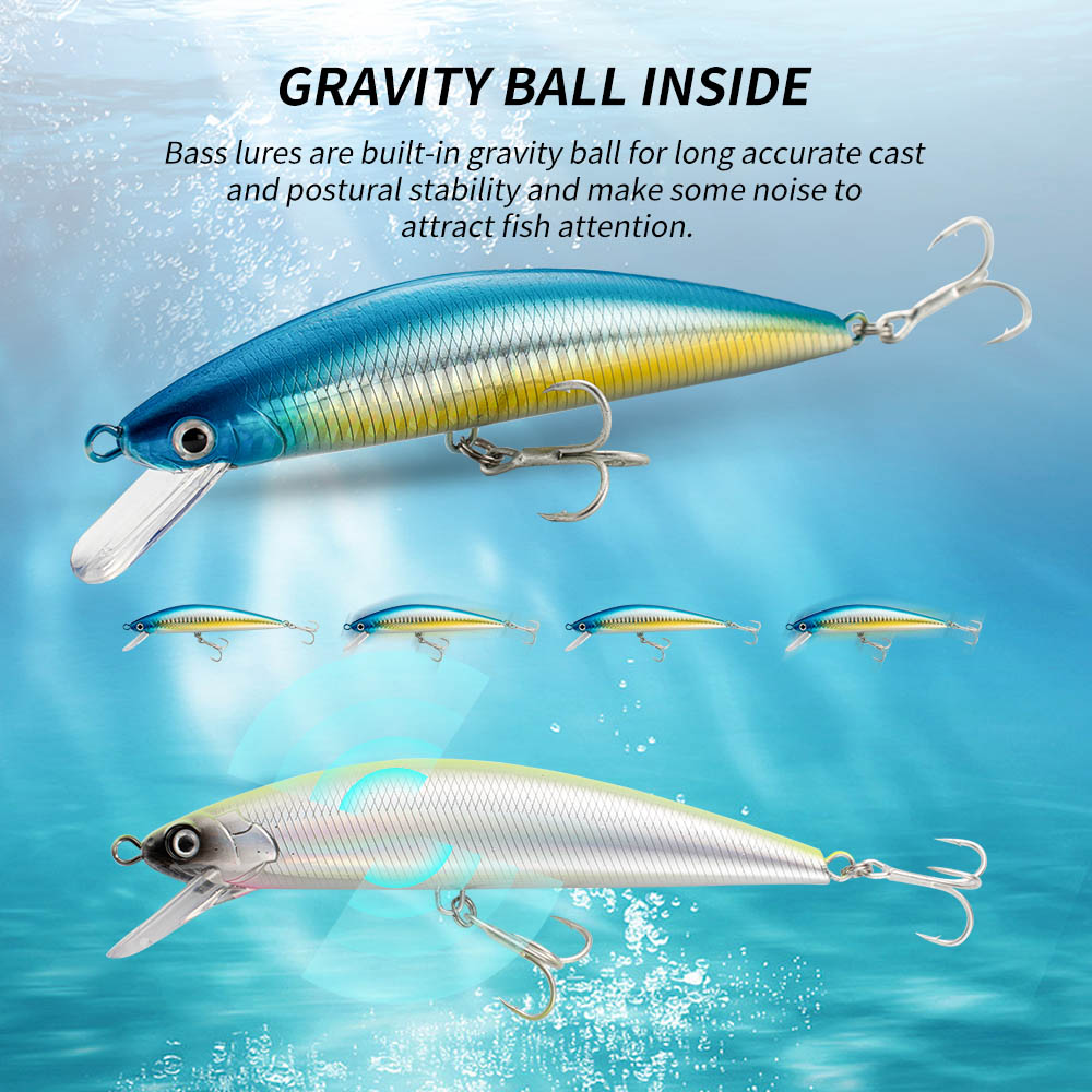 Fishing Lure Sinking Minnow 13 - Fishing Lure Jerkbait 评论和价格