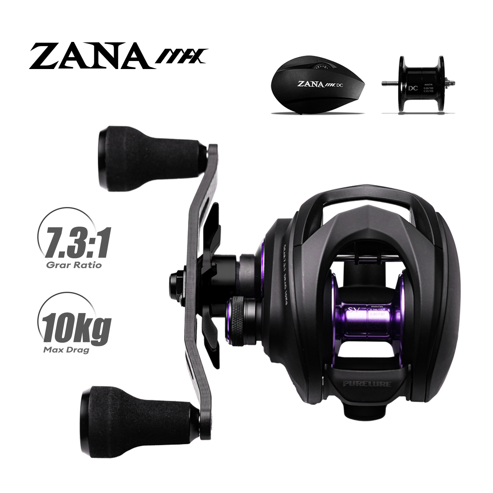 PURELURE ZANA MAX 10KG SV+DC D - Daiwa Reel Bg 评论和价格