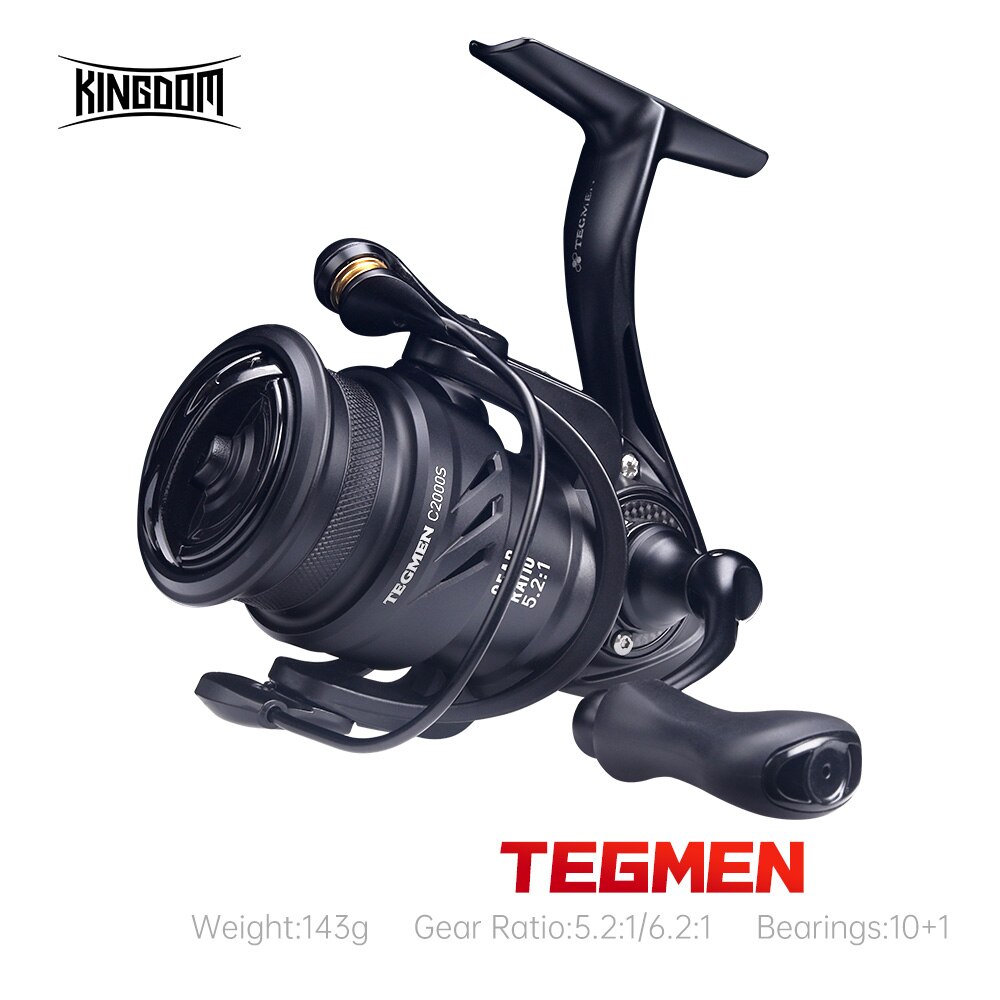 Kingdom Tegmen 5.2:1 6.2:1 143 - Abu Garcia Reel Max 评论和价格