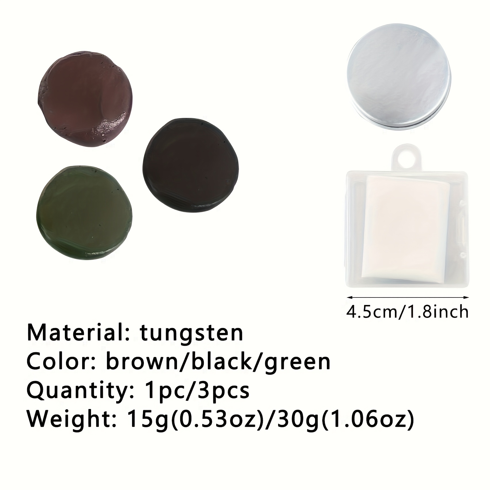 Tungsten Putty 0.5oz(15g) Tika - Fishing Lure Accessories 评论和价格