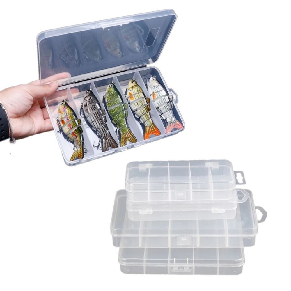 1/3pcs 3 Sizes of Plastic Fish - Fishing Lure Box 评论和价格