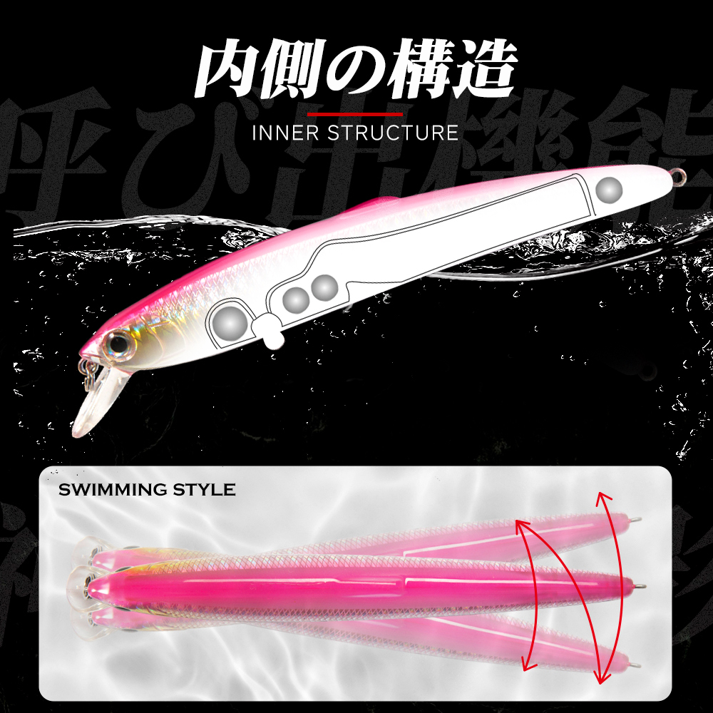 Hunthouse Smith Saruna Minnow  - Fishing Lure Jerkbait 评论和价格