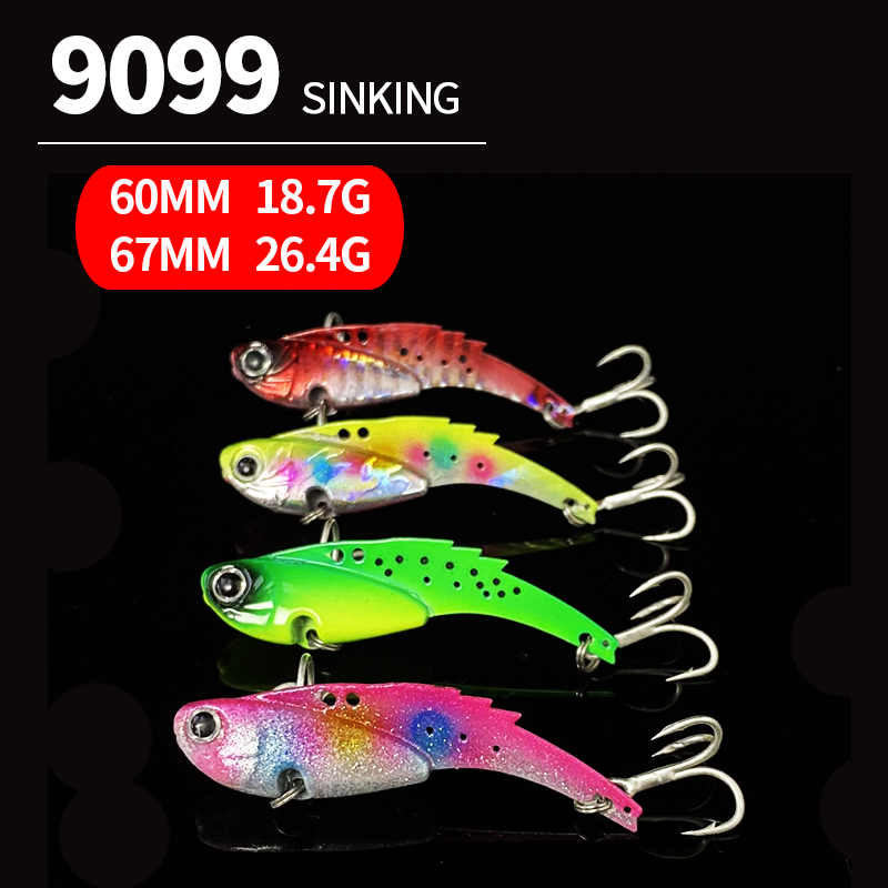 1pcs Metal Blade Vib 67MM 26.4 - Fishing Lure Blade Bait 评论和价格