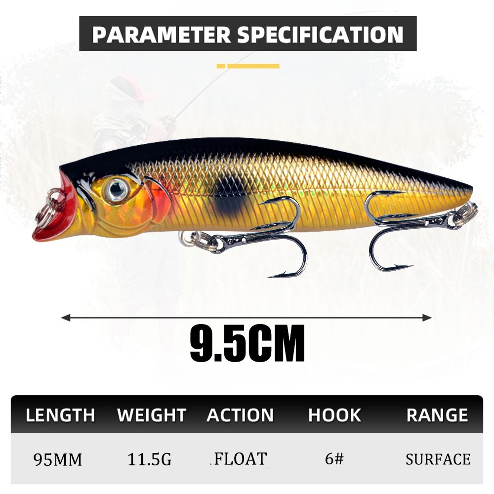 1pcs Fishing Lures High Qualit - Fishing Lure Topwater 评论和价格