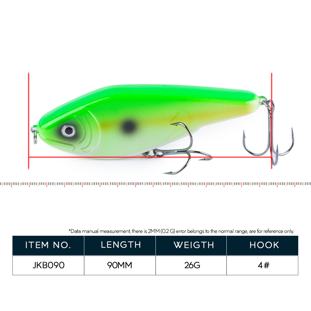 Hanlin NEW Glide Jerkbait 90mm - Fishing Lure Jerkbait 评论和价格