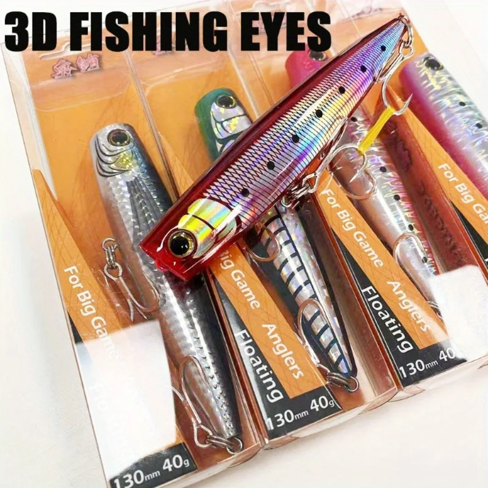 1PC Large Size ABS Popper Lure - Fishing Lure Popper 评论和价格