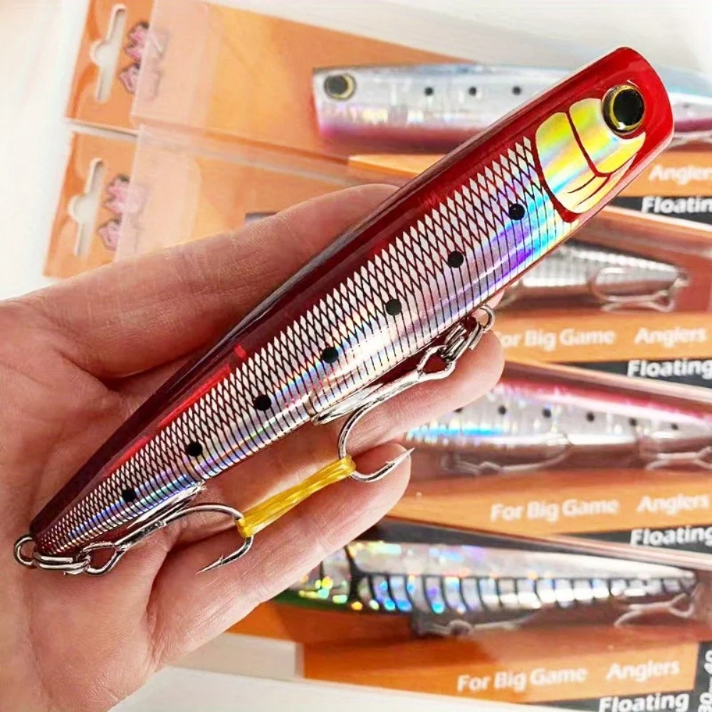 1PC Large Size ABS Popper Lure - Fishing Lure Popper 评论和价格
