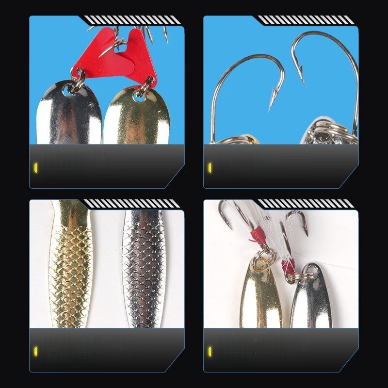Fishing Lure Kit 16 Pcs Sets T - Fishing Lure Swimbait 评论和价格