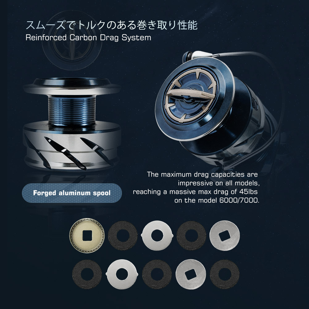Noeby Max Drag 25kg Spinning F - Abu Garcia Reel Max 评论和价格