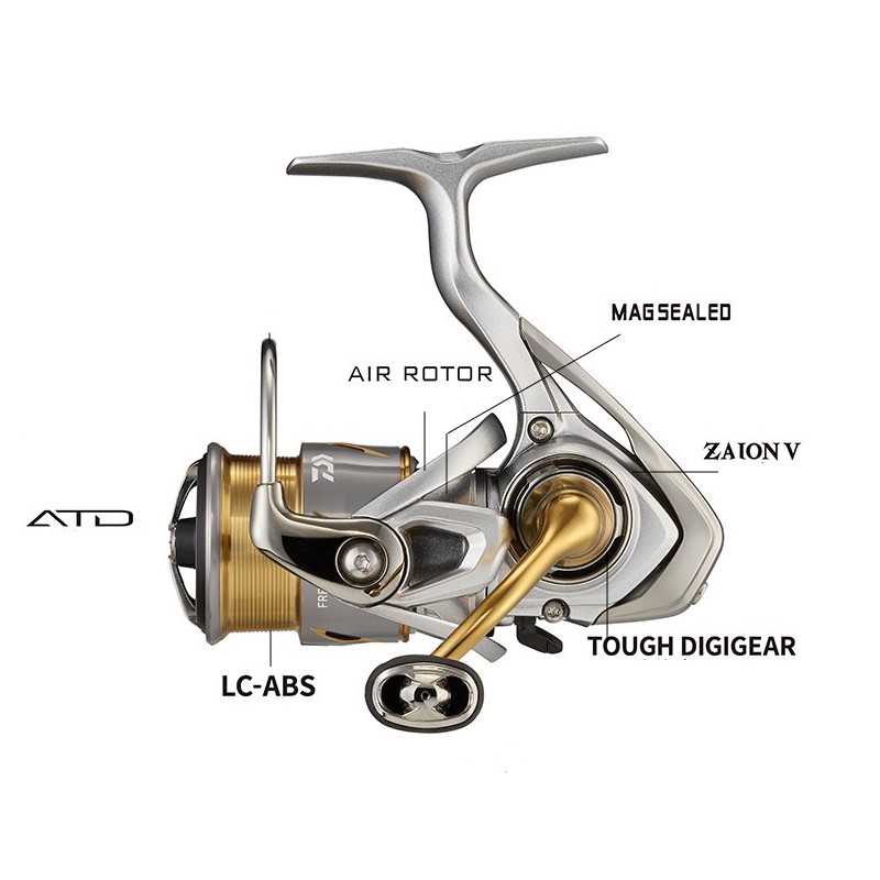DAIWA 21 FREAMS LT Spinning Fi - Daiwa Reel Fuego 评论和价格