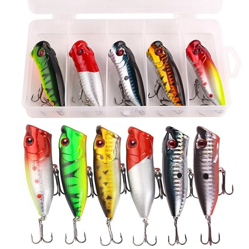 6pcs 6colors（opp bag）/5pcs 5co - Fishing Lure Topwater 评论和价格