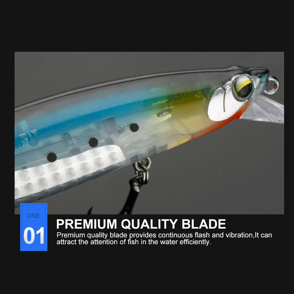 JOHNCOO Floating Minnow 130mm  - Fishing Lure Blade Bait 评论和价格