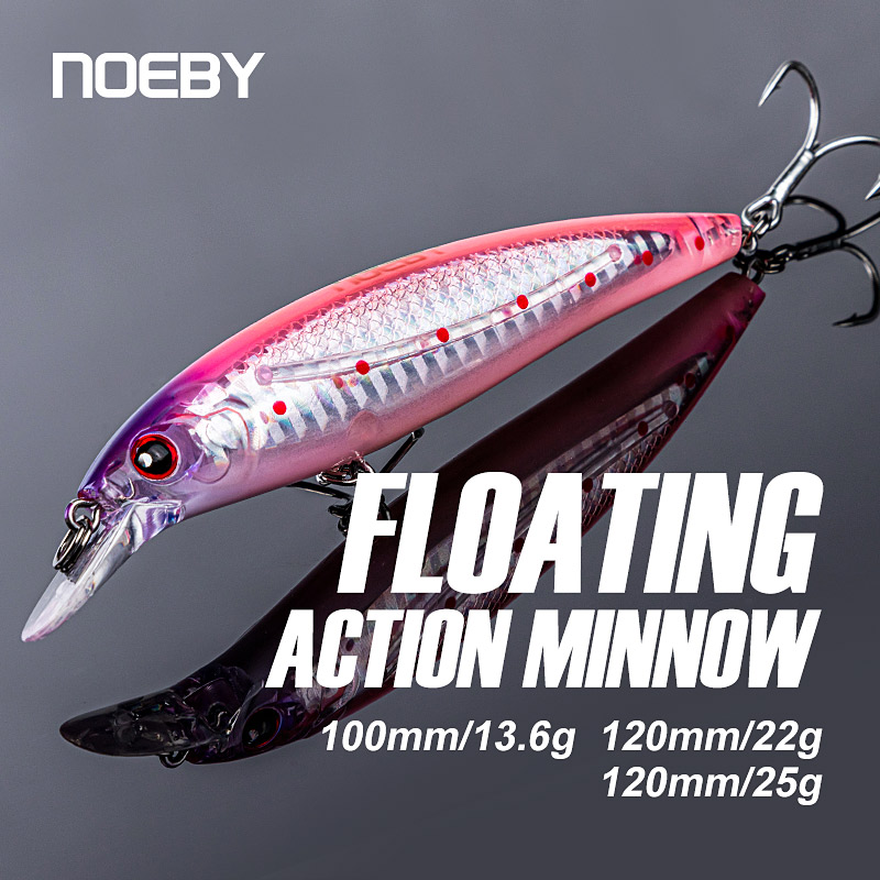 Noeby 100mmm 14g 120mm 22g Jer - Fishing Lure Jerkbait 评论和价格