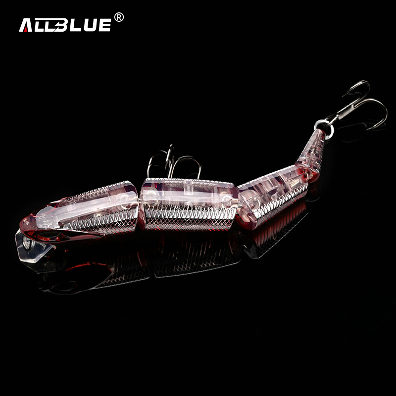 ALLBLUE Professional Jointed S - Fishing Lure Jerkbait 评论和价格